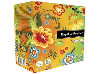 Стиральный порошок бесфосф. концентр. Royal Powder "Colour" для цветных вещей 1кг