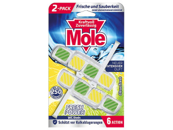 Блок для унитаза Mole Citrus Fresh, 2шт