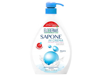 Крем-мило антибактеріальне Eloderma Sapone In Crema Neutral, 1000мл