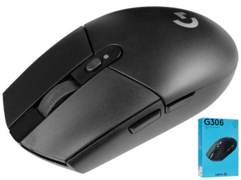Бездротова Миша Logitech G306 Silence, Чорний