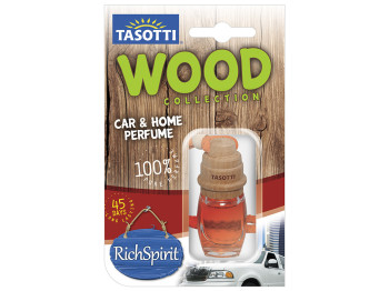 Освежитель воздуха на зеркало Tasotti Wood пробковый Rich-Spirit 7мл