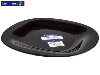 Тарелка Luminarc "Carine Black" 26см 95191/L9817