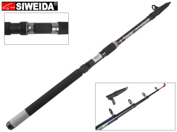 Спінінг Siweida "Captain" скловолокно, 5 кілець, 5-секційний 2,7м 300г