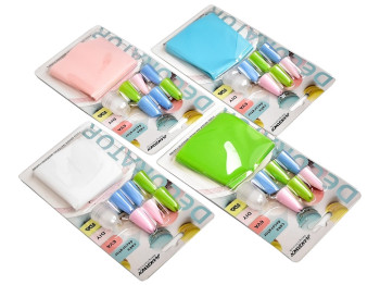 Кондитерський мішок з насадками, 12х22см (8 предметів у наборі)