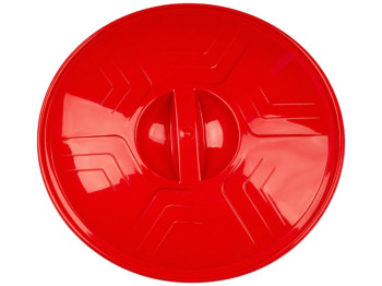 Крышка для ведра цветного R plastic, красная, 12л, 21207
