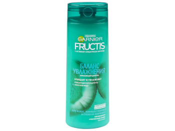 Шампунь Garnier Fructis "Баланс зволоження" для волосся жирн. біля коріння і сух. на кінчиках 400мл