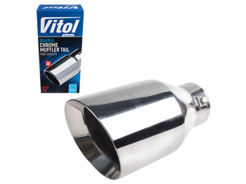 Насадка на глушитель VITOL НГ-1017, вход D76мм, длина 203мм, выход D114мм