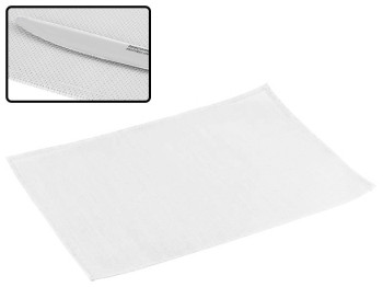 Салфетка сервировочная FLAIR TONE 45x32см белая 41703