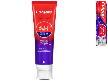 Зубная паста Colgate Optic White Purple, 125мл