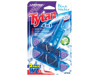 Блок для унітаза Tytan Violet Water 4в1, 2×40 г