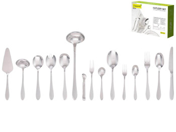 Набор столовый Maestro, нержавеющая сталь, цвет серебристый (цена за 72 предмета)