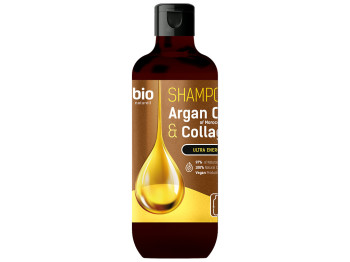 Шампунь для волосся Bio Naturell Ультраенергія, з аргановим маслом та колагеном, 355мл