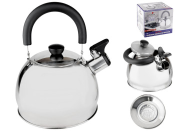 Чайник Stenson нержавеющая сталь, одинарное дно 1,7л