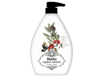 Крем - мило жидкое Bianka Olive с дозатором, 900мл