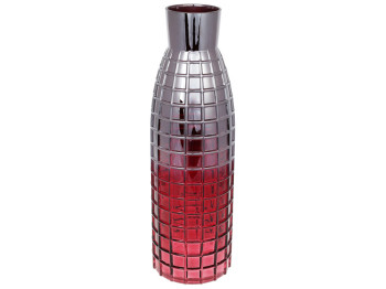 Ваза Топаз, 49см, колір - марсала