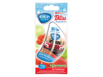 Освежитель воздуха жидкий Fresh Way "BLISS Cars" Strawberry 8мл