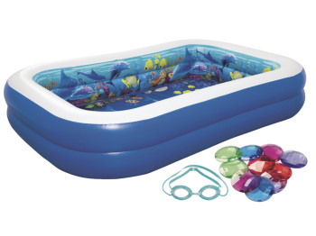 Бассейн детский надувный Подводный мир Kiddie Pools. Bestway 54177
