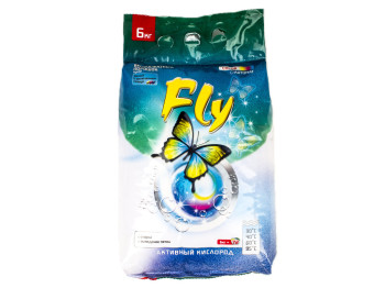 Стиральный порошок бесфосфатный Fly "Color" 6кг пакет Украина