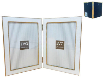 Фоторамка EVG Onix, 2-10x15см, біла, 6900068846326