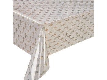 Клейонка ПВХ прозора з голографіч. малюнком Laser 1,37x20 метрів (ціна за рулон)