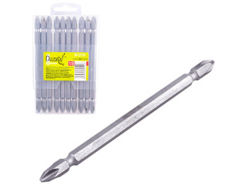 Набір біт магнітних двостор. для шуруповерта Alloid, PH2 120мм, S2, SB-22120 (ціна за набір 10шт)