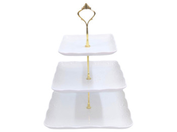 Блюдо Led Alve, 3 яруси, 15см, 20см, 25,5см, в упаковці, 6900069839730