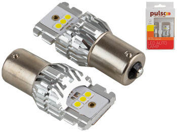 Лампа Pulso габаритні LED 1156/BA15s/6SMD-2835, 9-32v, 1050lm (ціна за 2шт) (LP-66156W)