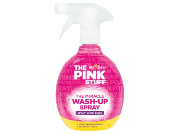 Спрей для миття посуду та поверхонь від жиру The Pink Stuff, 500мл