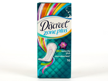 Прокладки ежедневные Discreet Plus "Deo Water Lily Plus" 16шт