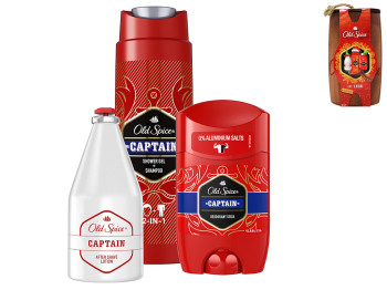 Набір подарунковий чол. Old Spice (Гель д.душа та шамп. 2в1 250мл+Лосьйон п.б.100мл+Тверд. дез.50мл)