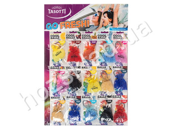 Ароматизатор на зеркало мешочек Tasotti серия Cool Balls Bags - MIX