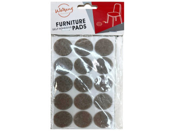 Наклейки на ножки стула/стола круглые, 15шт, 3см