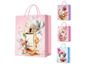 Пакет подарочный бумажный L Perfume, 30х41,5х12см