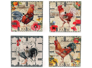 Часы настенные Петух