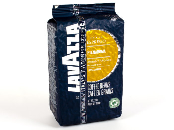 Кофе натуральный в зернах Lavazza "Espresso - Pienaroma" 1000гр в брикете, Италия