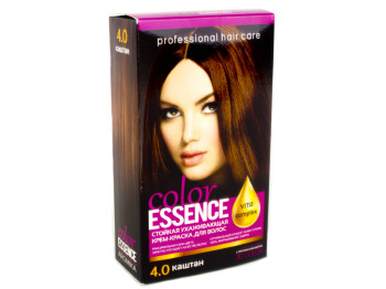 Крем-краска для волос "Color Essence" с окислителем, тон 4.00 Каштан