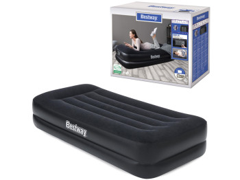 Велюр кровать со встроенным насосом. Bestway 67401N