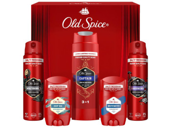 Набір подарунковий Old Spice Discovery Box, гель для душу, дезодоранти (ціна за набір 5пр)