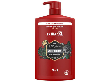 Гель-шампунь 3 в 1 Old Spice Wolfthorn, аромат цитрусовый, 1л