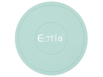 Силиконовая подставка под горячее Eotia, d16 см, мятная