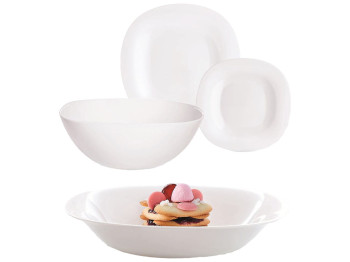 Сервиз столовый Luminarc Carine White (цена за набор 19 предметов) 0883314997248