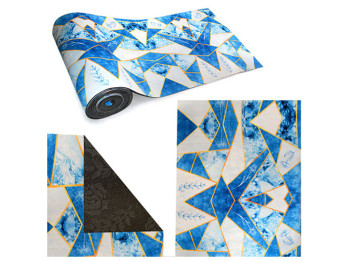 Доріжка килимова Blue marble 1x20м