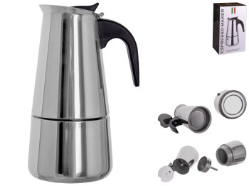 Кофеварка гейзерная Espresso Maker на 6 кофейных чашек, 500мл, MH-5172-6/TD00434