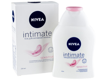 Гель для інтимної гігієни Nivea "Sensitive" заспокійливий, для чутливої шкіри 250мл