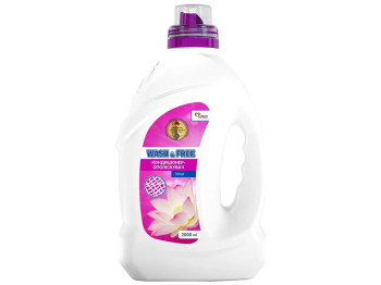 Концентрований пом’якшувач тканин Wash&Free Лотос, 2л
