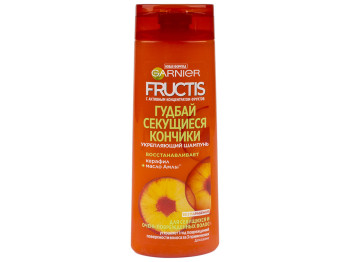 Шампунь зміцнюючий Garnier Fructis "Гудбай посічені кінчики" для всіх типів волосся 400мл