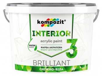 Фарба інтер'єрна Kompozit Interior 3 4,2кг (Композит Интериор 3)