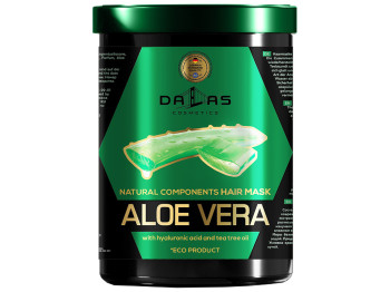 Маска для волосся Dalas Natural Components з гіалур. кислотою, алое та маслом чайного дерева 1л