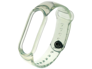 Ремінець для Xiaomi Mi Band 5 / 6 Color Transparent Колір 4, Blue