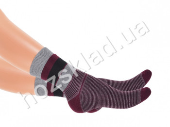 Носки женские зимние 339, р.23-25 (38-40р.) (цвет бордо 0176) Дюна